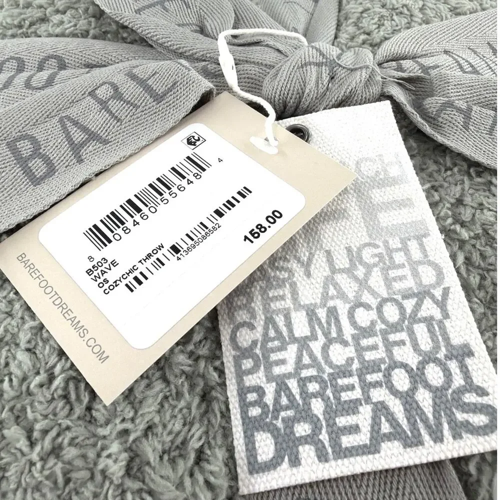 Barefoot Dreams Wave CozyChic Throw One Size 54